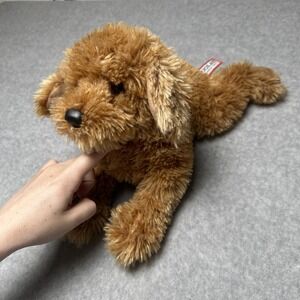 Douglas Cuddle Toys Caramel Labradoodle #2034 Stuffed Animal Toy 15"